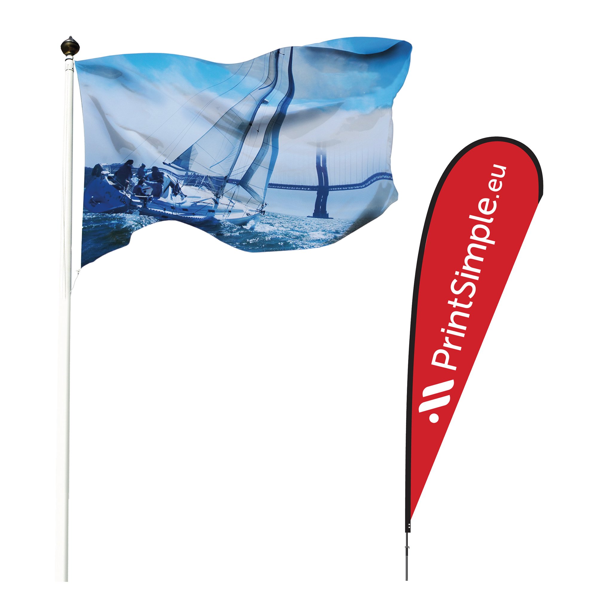 Flags printing Customized flags PrintSimple