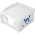 Block-Mate bloc-notes 100x100mm avec support en plastique