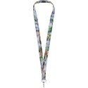 Bullet Addie gerecycled PET lanyard met safety breakaway sluiting 25mm