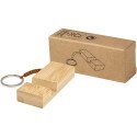 Bullet Bosona bamboo phone stand with keychain