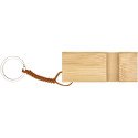 Bullet Bosona bamboo phone stand with keychain