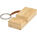 Bullet Bosona bamboo phone stand with keychain