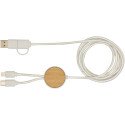 Bullet Chechia 150 cm 5-in-1 Kabel aus rKunststoff für Datenübertragung und 27W Schnellladung