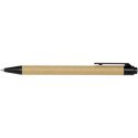 Bullet Flipper sticky notepad with ballpoint pen, black ink