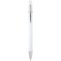 Bullet Kish ballpoint pen with silver finish, black ink