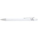 Bullet Kish ballpoint pen with silver finish, black ink