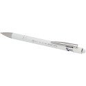 Bullet Kish ballpoint pen with silver finish, black ink