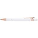 Bullet Nanna ballpoint pen with rose gold finish, black ink