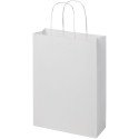 Bullet paper bag 24x9x32 cm with twisted handles - 120 g/m²