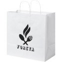 Bullet paper bag 34x20x35 cm with twisted handles - 80-90 g/m²