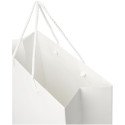 Bullet papieren tas 31x12x41 cm met plastic handgrepen - 170 g/m²