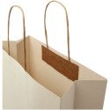 Bullet Papiertüte aus landwirtschaftlichen Abfällen 31x12x31 cm mit gedrehten Griffen - 150 g/m²