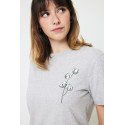 iqoniq Manuel T-Shirt aus recycelter Baumwolle ungefärbt