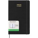 Moleskine ongedateerde weekagenda met harde kaft L