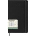 Moleskine verticale weekagenda voor 12 maanden met harde kaft L