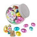 Sweets & More small glass jar 0.4 liters with Easter mix