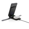 Swiss Peak RCS rPU 15W 3-in-1 magnetic wireless charger