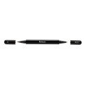 Swiss Peak Storm RCS recycled aluminum dual tip pen, blue ink