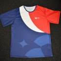 T-shirt de sport imprimé sur mesure à séchage rapide