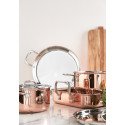 Vinga Baron copper saucepan 6L