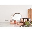 Vinga Baron copper saucepan 6L