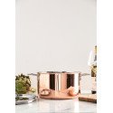 Vinga Baron copper saucepan 6L