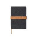 Vinga Bosler RCS recycled canvas A5 notebook, ruled