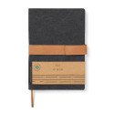 Vinga Bosler RCS recycled canvas A5 notebook, ruled