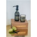 WELLmark Discovery hand soap dispenser and scented candle set