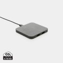 XD Collection 10W Wireless Charger aus RSC recycl. Kunststoff mit Dual-USB