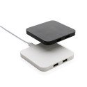 XD Collection 10W Wireless Charger aus RSC recycl. Kunststoff mit Dual-USB