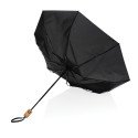 XD Collection 21" RPET parapluie automatique en bambou