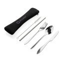 XD Collection 4 PCS stainless steel re-usable cutlery set