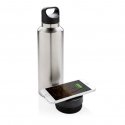 XD Collection 500 ml insulated drinking bottle with wireless charger