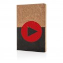 XD Collection A5 cork notebook, ruled