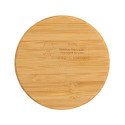 XD Collection Bamboo 5W round wireless charger