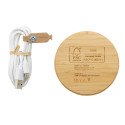 XD Collection Bamboo 5W round wireless charger