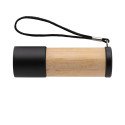 XD Collection Bamboo and RCS certfied recycled plastic flashlight