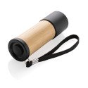 XD Collection Bamboo and RCS certfied recycled plastic flashlight