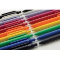 XD Collection Bolt GRS certified recycled ABS ballpoint pen, blue ink