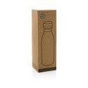 XD Collection Bouteille d’eau 500ml en acier inoxydable recyclé RCS