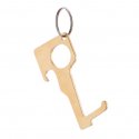 XD Collection Brass hygienic zero contact keychain