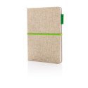 XD Collection carnet de notes A5 en coton de jute