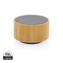 XD Collection enceinte 3W en bambou et ABS RCS