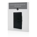 XD Collection Executive A5 Notizbuch mit USB, liniert