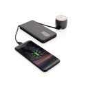 XD Collection Inta - 10.000 mAh Powerbank mit integriertem Kabel