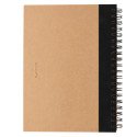 XD Collection Kraft spiral notebook with pen