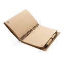 XD Collection Kraft spiral notebook with pen