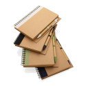 XD Collection Kraft spiral notebook with pen