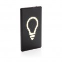 XD Collection light up logo - 4.000 mAh power bank